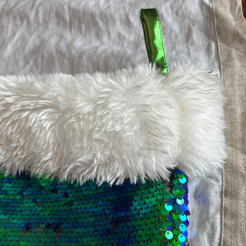 Mermaid sequin stocking - Picture 2 of 3